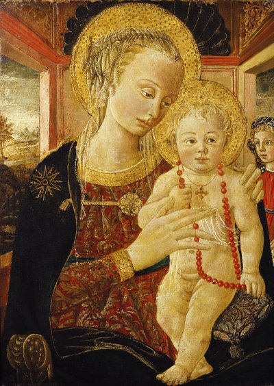 Virgen y Niño de Francesco di Stefano Pesellino